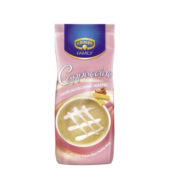 Kruger Cappuccino Haselnusscreme Waffel 500g