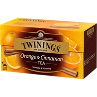 Twinings Orange & Cinnamon Herbata 25szt 50g