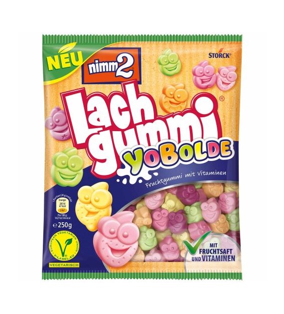 Nimm2 Lach Gummi YoBolde Vegetarian 250g
